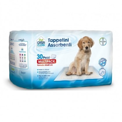 Inodorina Tappetini igienici Clorexidina 60x90 traverse per cane