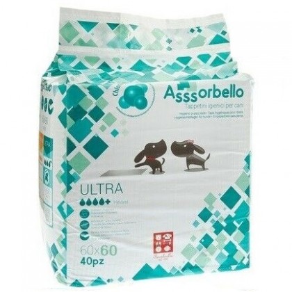 Ferribiella Assorbello Ultra traverse 60x60 tappetini igienici per cane