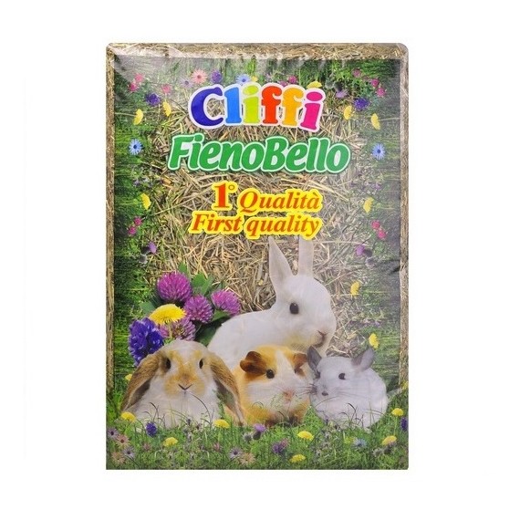 Cliffi Fienobello Natural 1kg fieno per conigli e roditori